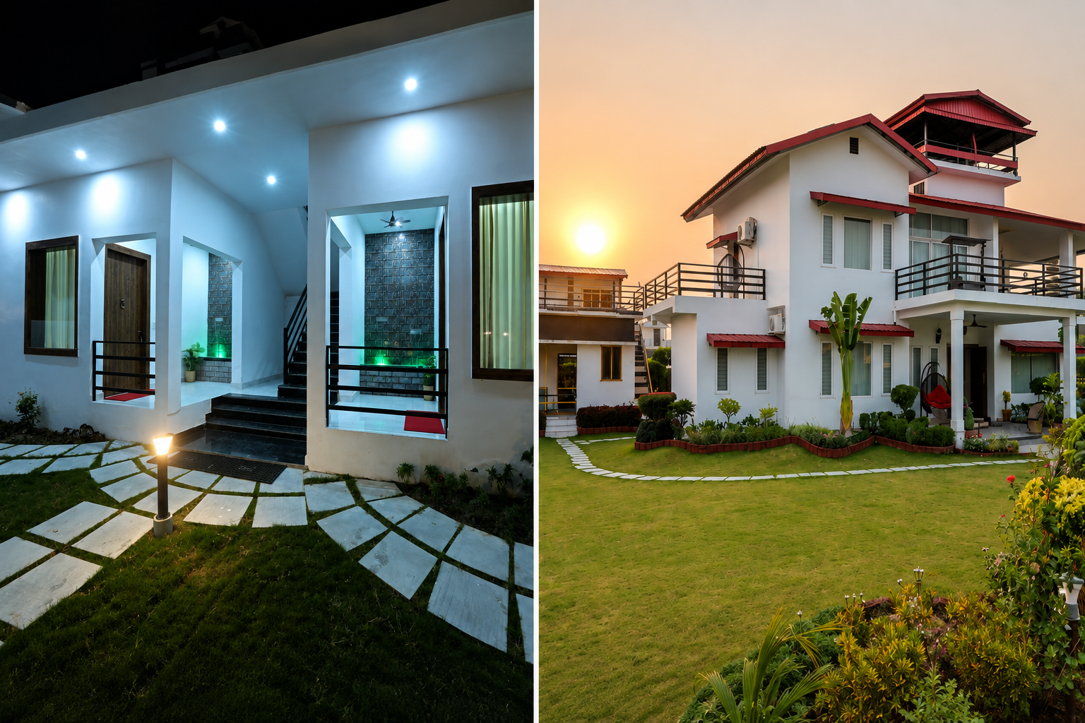 Luxury private villa and cottages in Jim Corbett